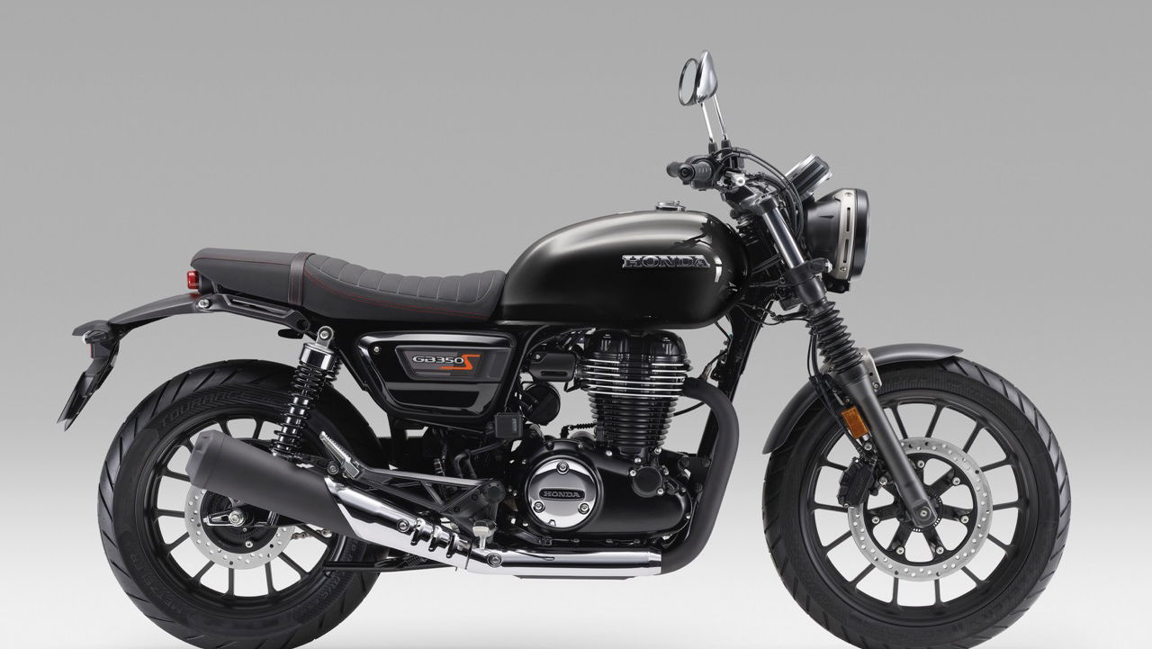 The CB350S is priced at £3,949